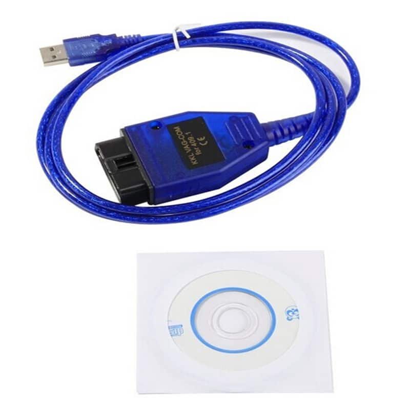 Câble USB Scanner VAG KKL - Interface De Diagnostic OBD2 Avec Puce FTDI  FT232RL Pour VAG 409.1 KKL, Version 409.1 -  - Valise  Diagnostique Pour Voiture/moto/camion