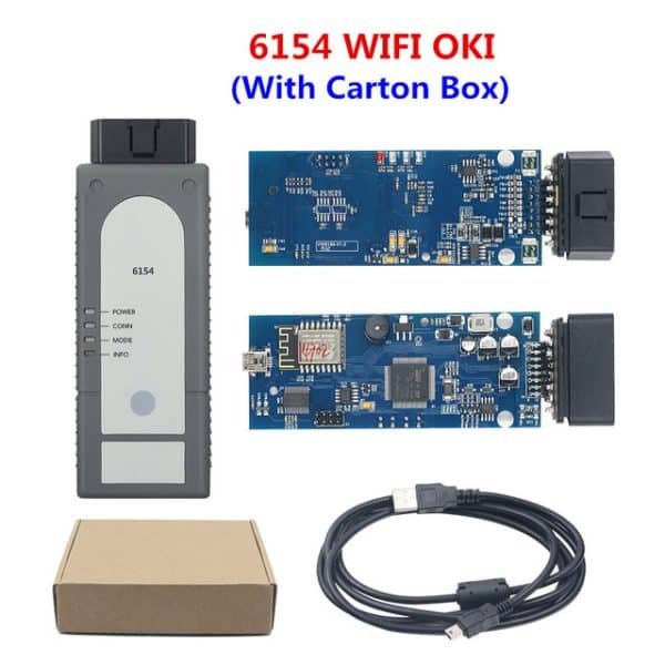 OKI 5054A V6.2.0 Compatible Bluetooth AMB2300 5054 Puce complète Soutien UDS 6154 WIFI V7.1.1 Automatique OBD2 Outil de Diagnostic 6154A VAS 6154 – VAS 5054 – VXDIAG – Compatible ODIS S ODIS E