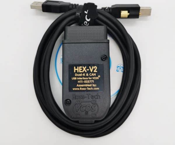 Hex Can V2 Scanner Pour VW, AUDI, Skoda, Seat (1990-2022