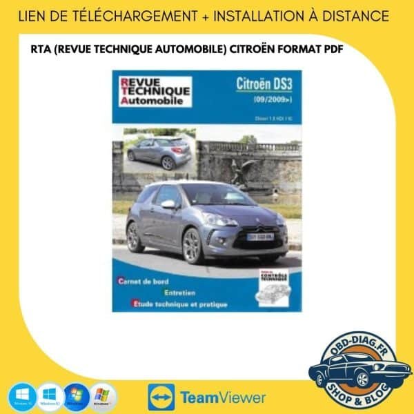 RTA (revue technique automobile) Citroën – TELECHARGEMENT