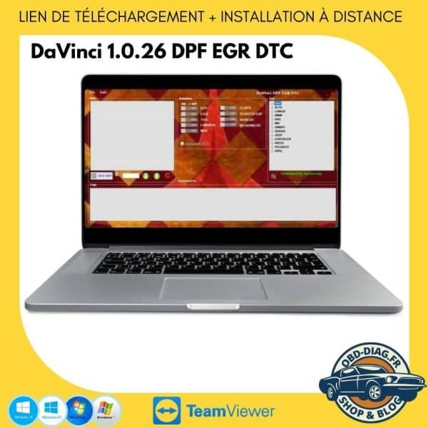 DaVinci 1.0.26 DPF EGR DTC - TELECHARGEMENT