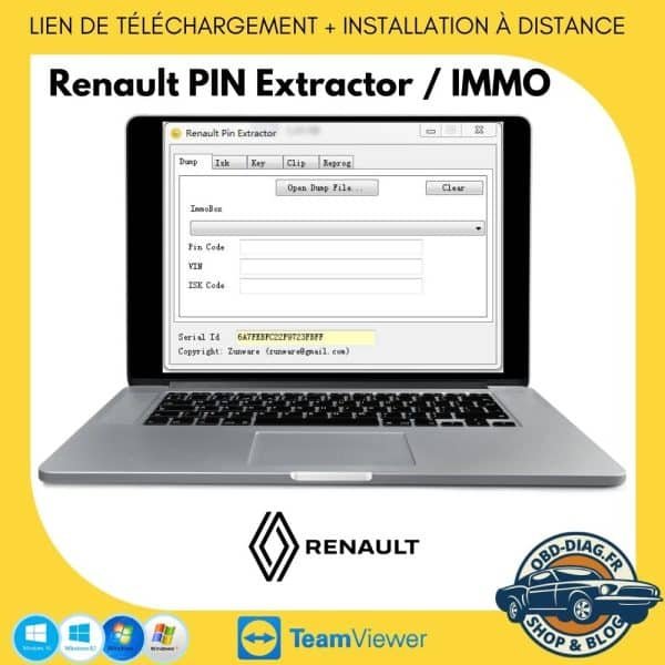 RENAULT PIN EXTRACTOR / IMMO REPAIR - TÉLÉCHARGEMENT