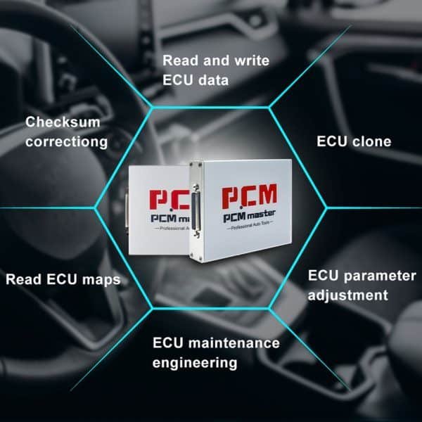 PCMmaster V1.20 ECU, prenant en charge 67 modèles pour MG1 MD1 EDC16 EDC17C60 – Le Meilleur programmateur d’ECU – outil de diagramme de Correction de somme de contrôle (Checksum)