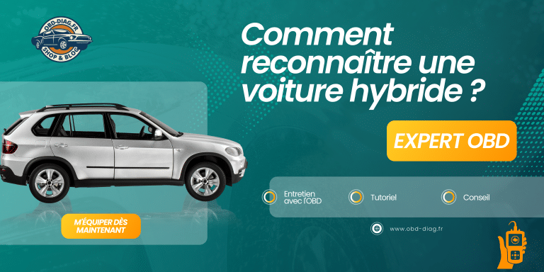 Comment reconnaître une voiture hybride ?