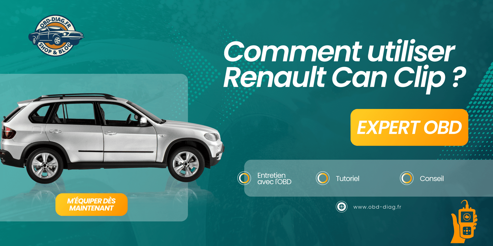 Comment utiliser Renault Can Clip ?